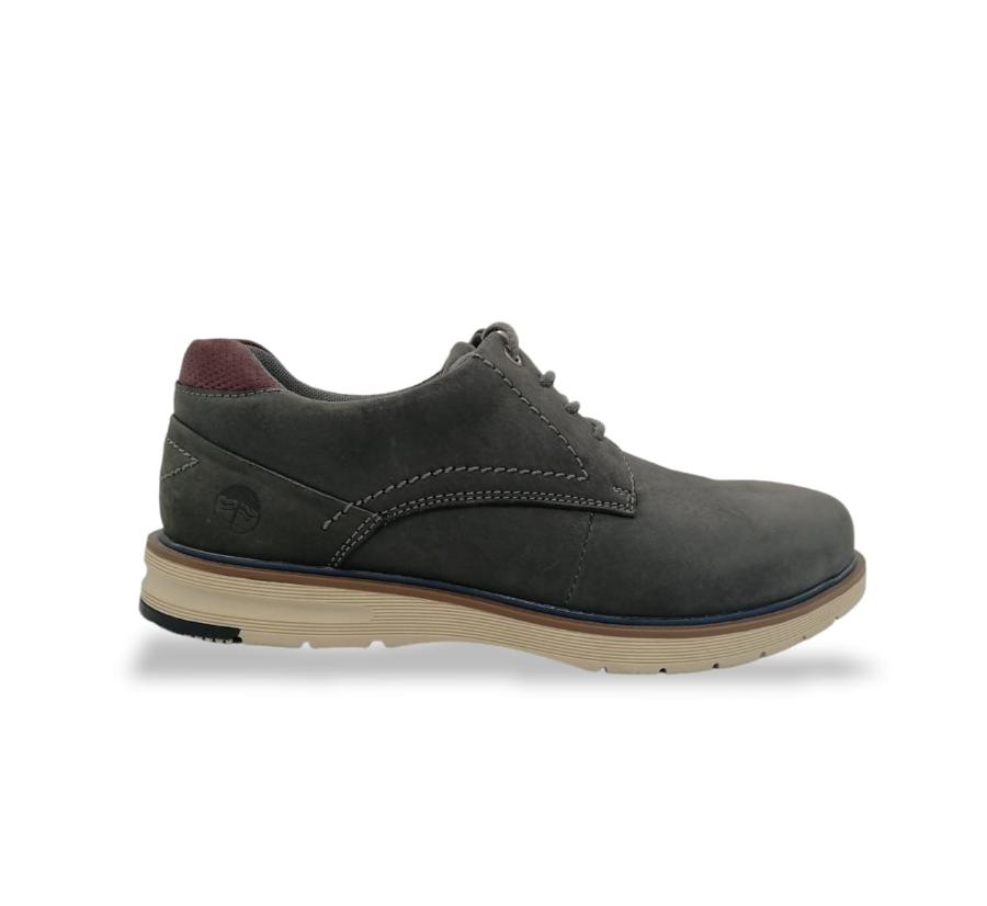 Zapato casual sales gris hombre