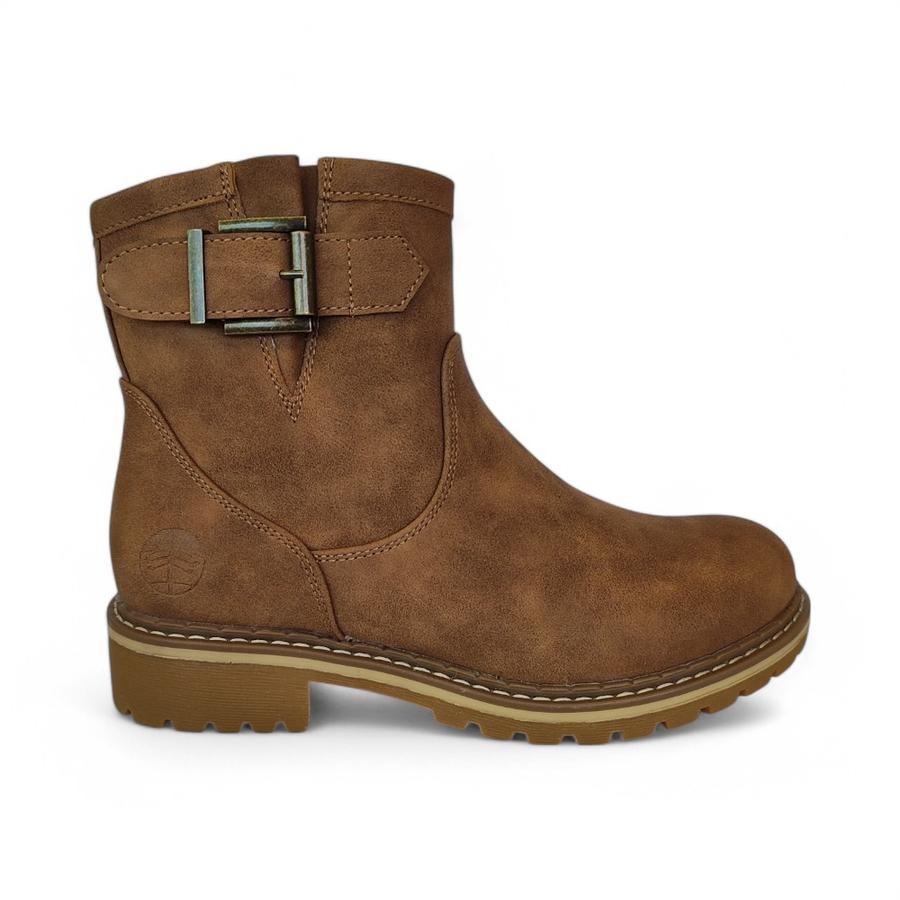 Botín Casual Mujer Moden Camel