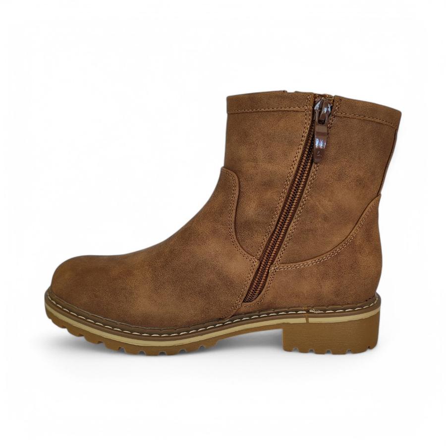 Botín Casual Mujer Moden Camel