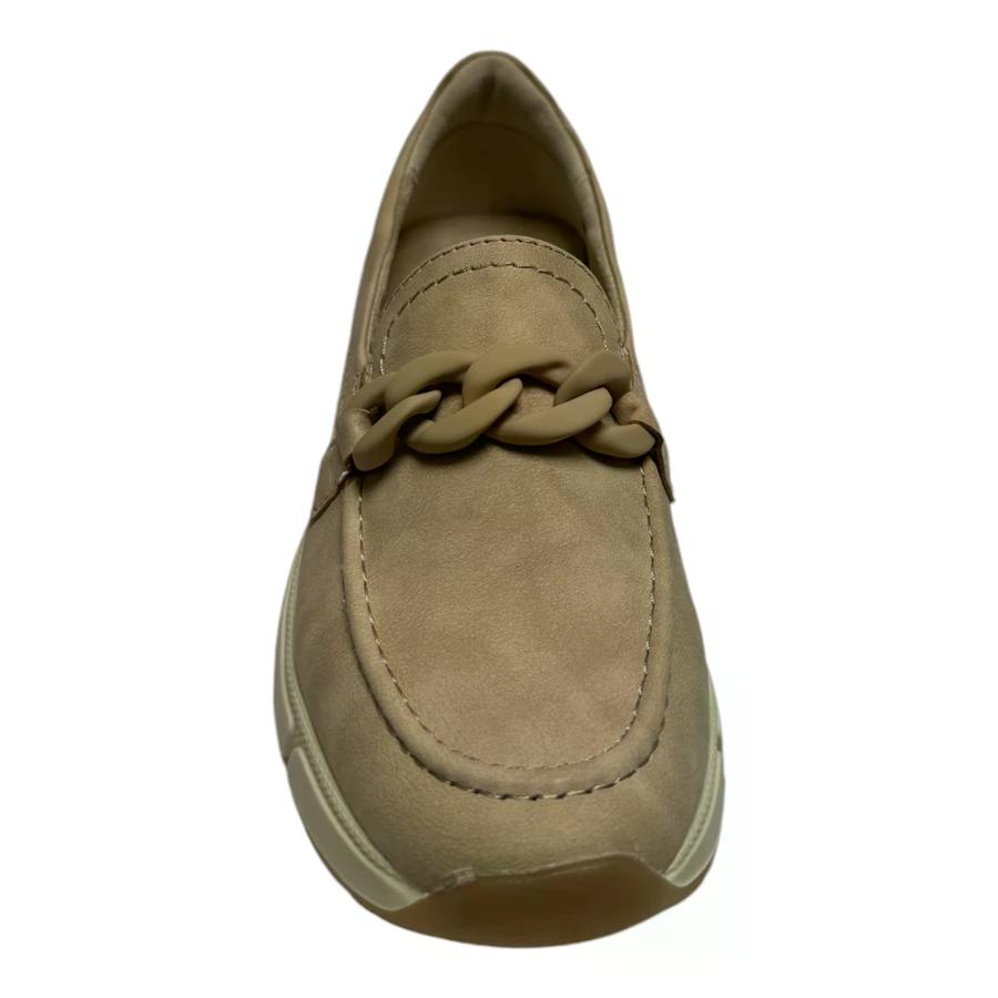 Mocasin Casual Mujer Steem Land Bonso Beige