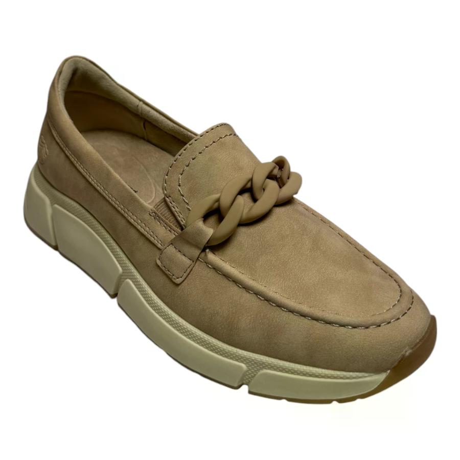 Mocasin Casual Mujer Steem Land Bonso Beige