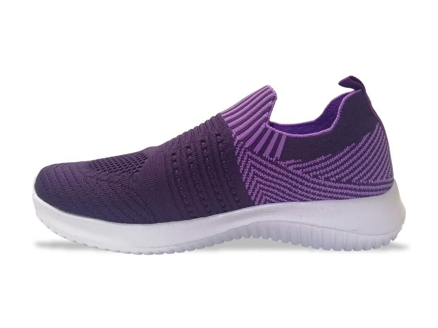 Zapatilla Tejido Mujer Steem Passira Violeta
