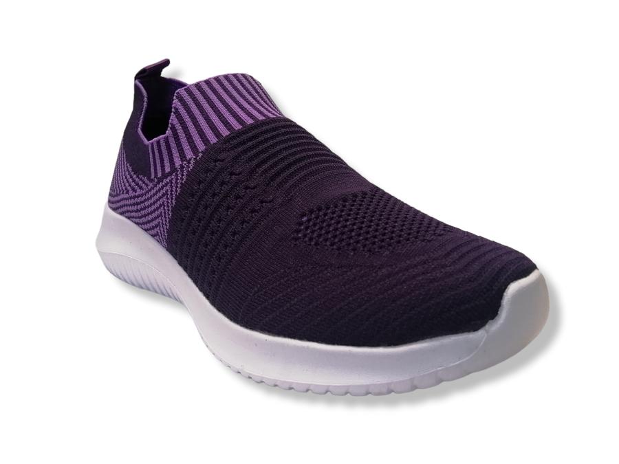 Zapatilla Tejido Mujer Steem Passira Violeta
