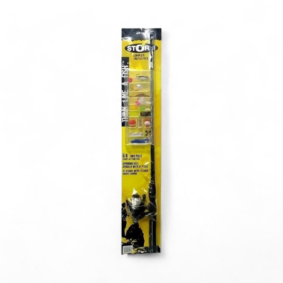 Combo Pesca Storm Caña 1.5 Metros + Carrete Spinning