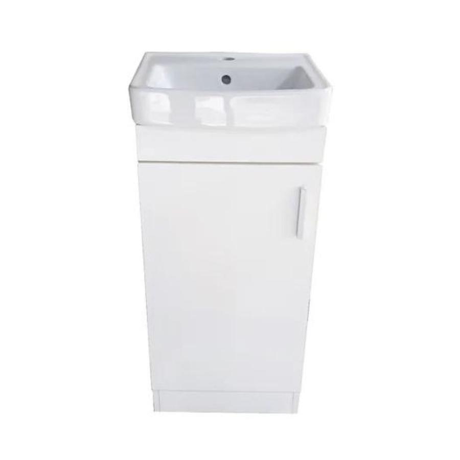  KIT MUEBLE CLAIRE+CUBIERTA 40X89,5 BLANCO