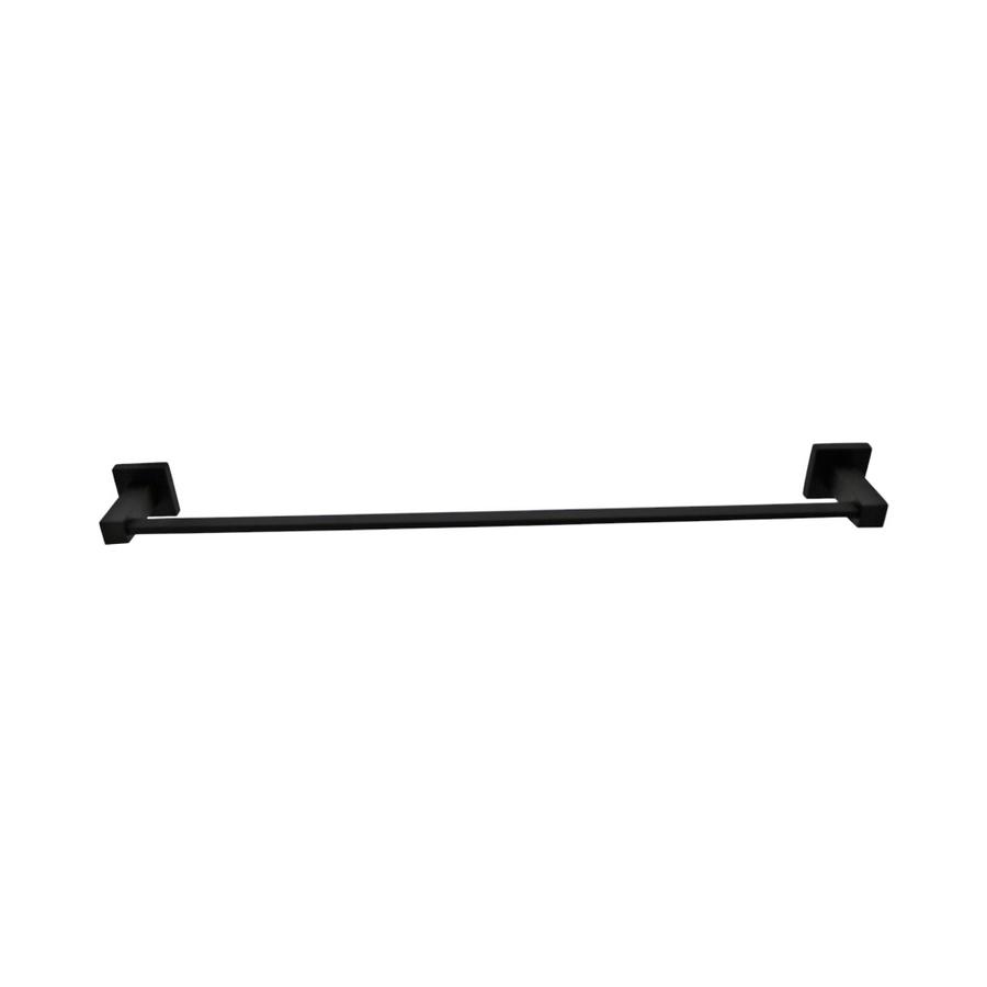 Toallero De Barra Taumm Schwarz 61 Cm Metálico Negro