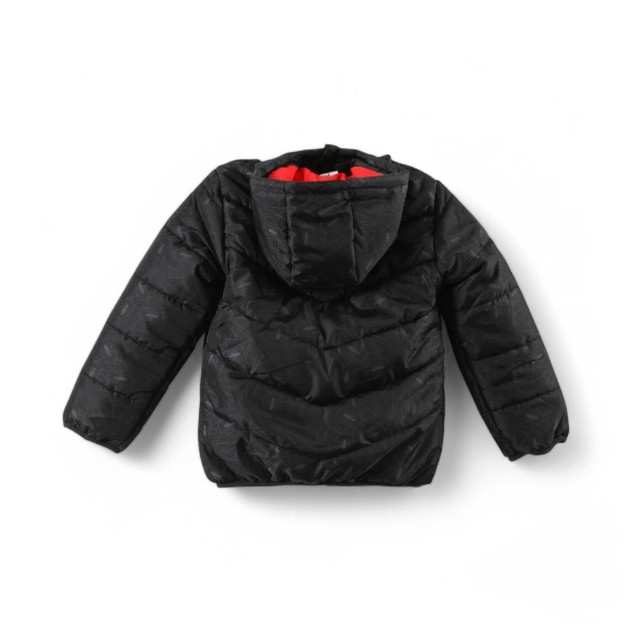 Parka Niños Marvel Spiderman Telarañas Negro/Rojo