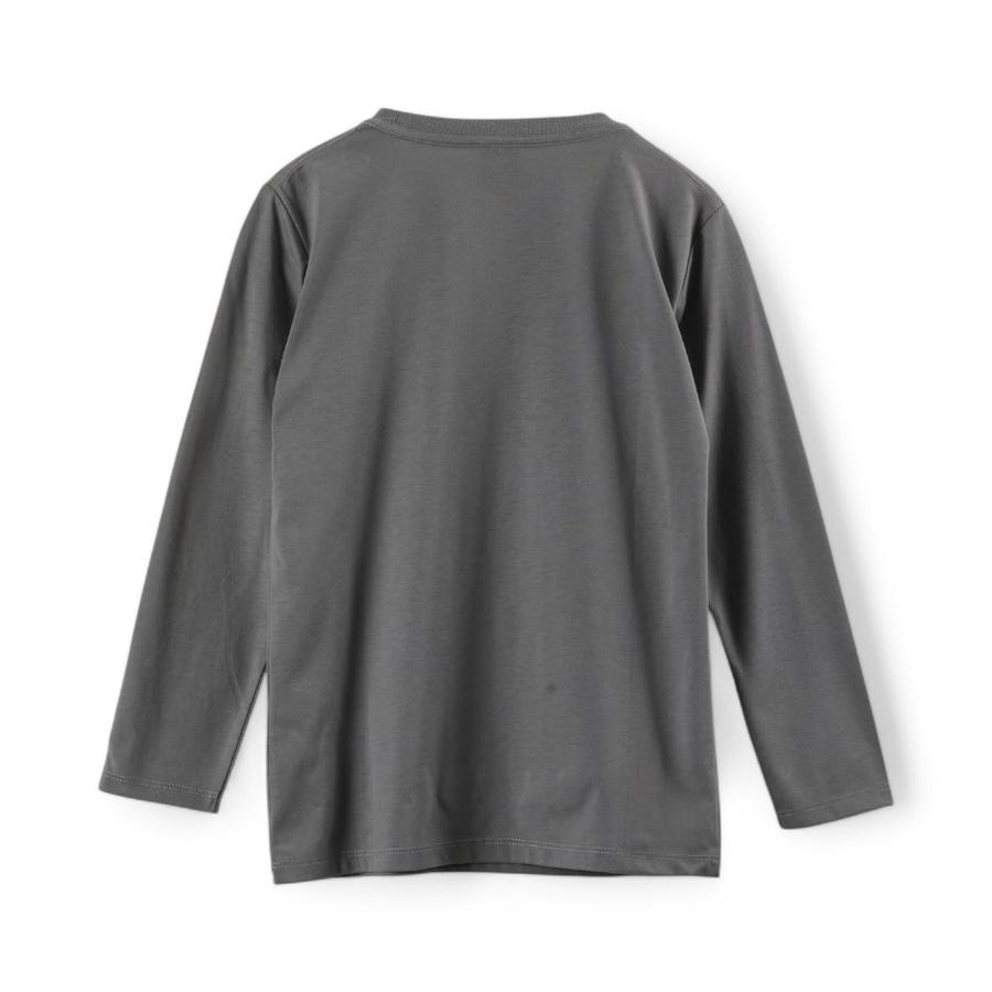 Polera Infantil TBC Mickey Classic Manga Larga Gris