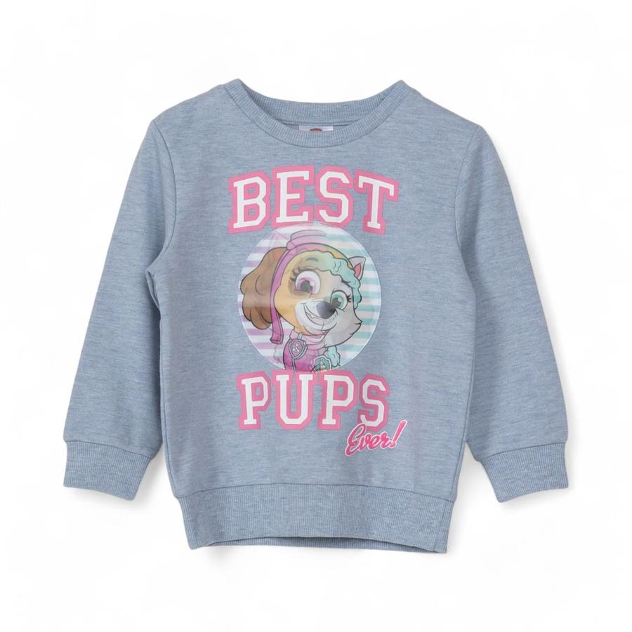Polerón Infantil TBC Paw Patrol Best Pups Cerrado Celeste