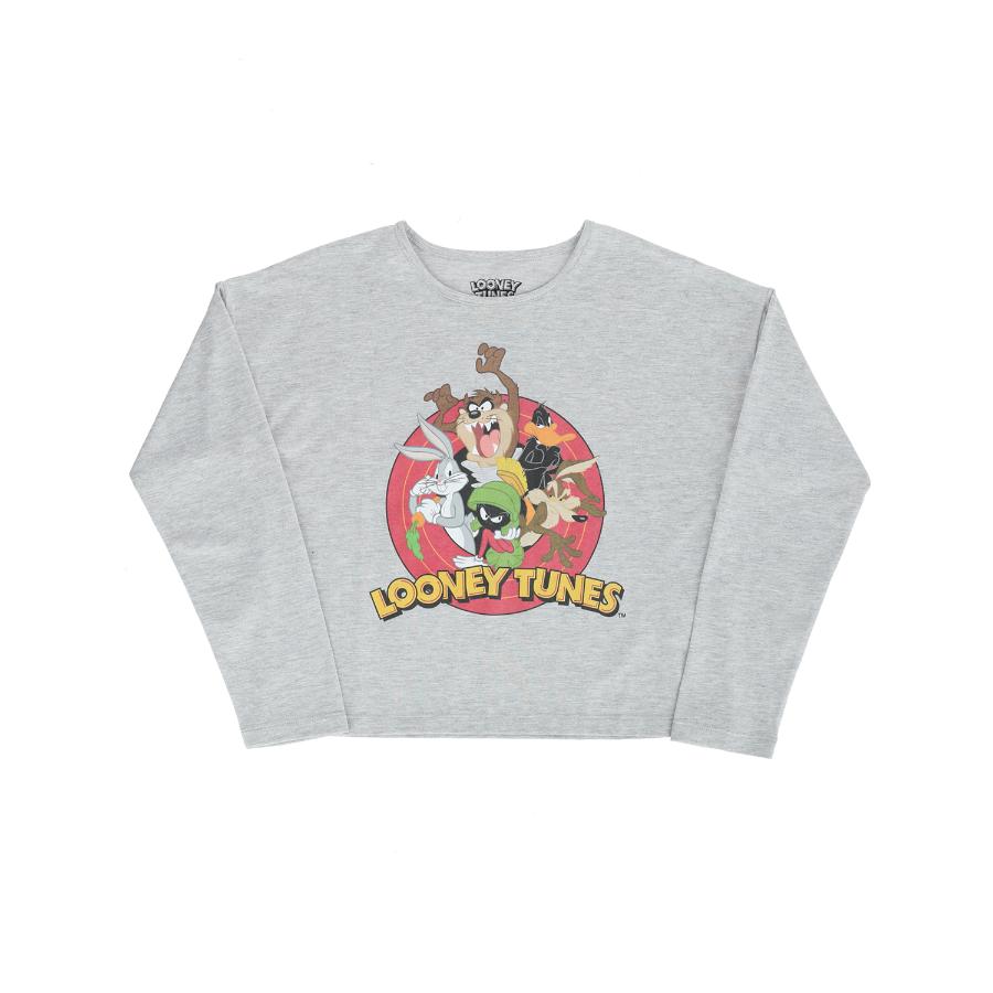 Polera Tbc Looney Tunes 804091reg Gris