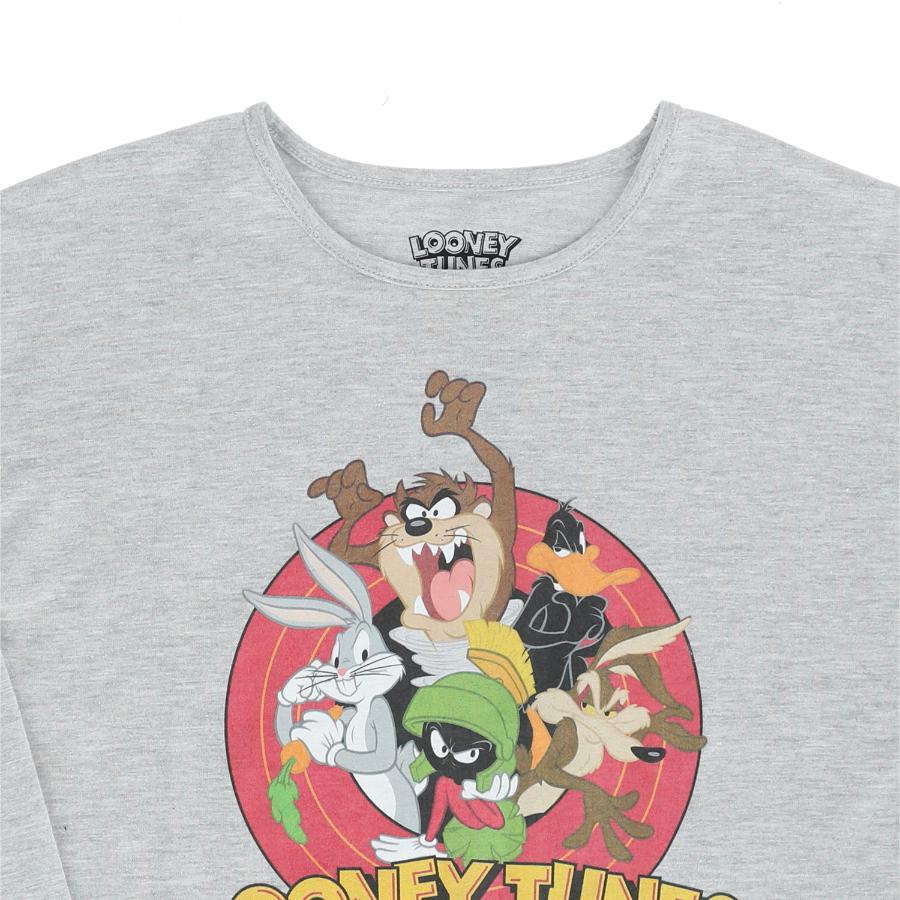 Polera Tbc Looney Tunes 804091reg Gris