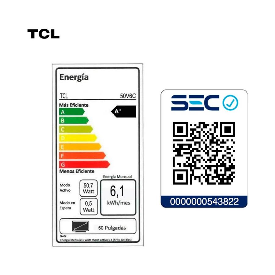 SmartTV TCL 50V6C 50