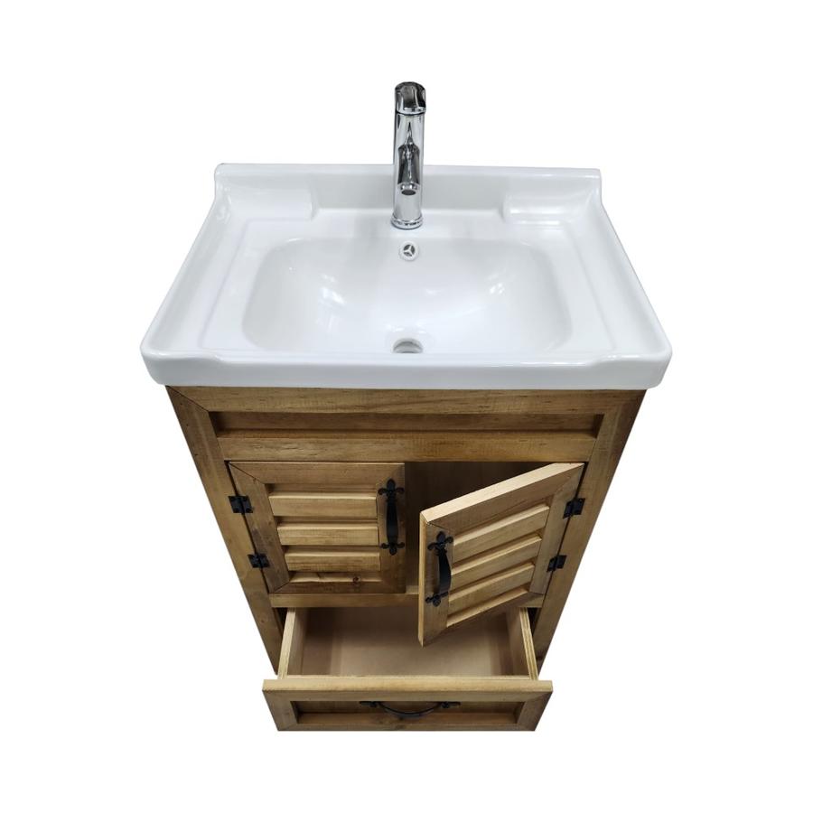 Vanitorio Rustico de 60 cm con cajón