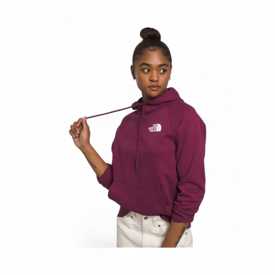 Polerón Mujer The North Face Pullover Box Granate