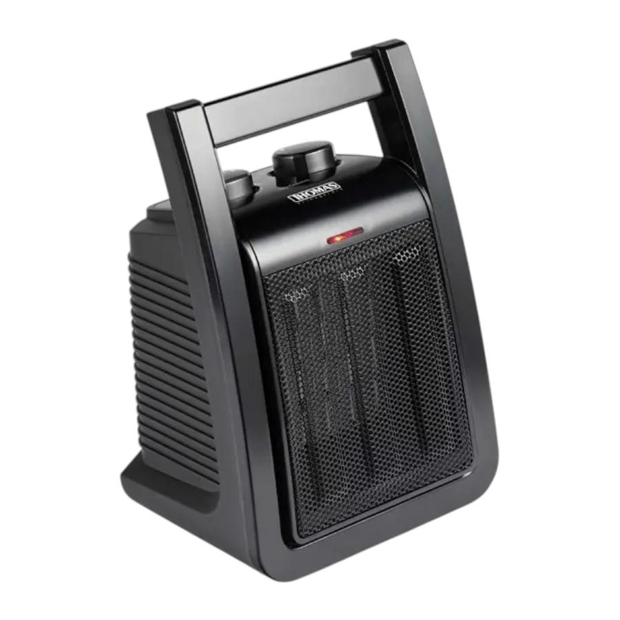 Termoventilador Cerámico Thomas TH-CH38 Negro