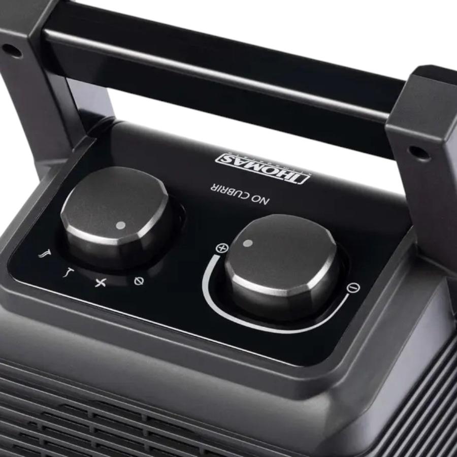 Termoventilador Cerámico Thomas TH-CH38 Negro