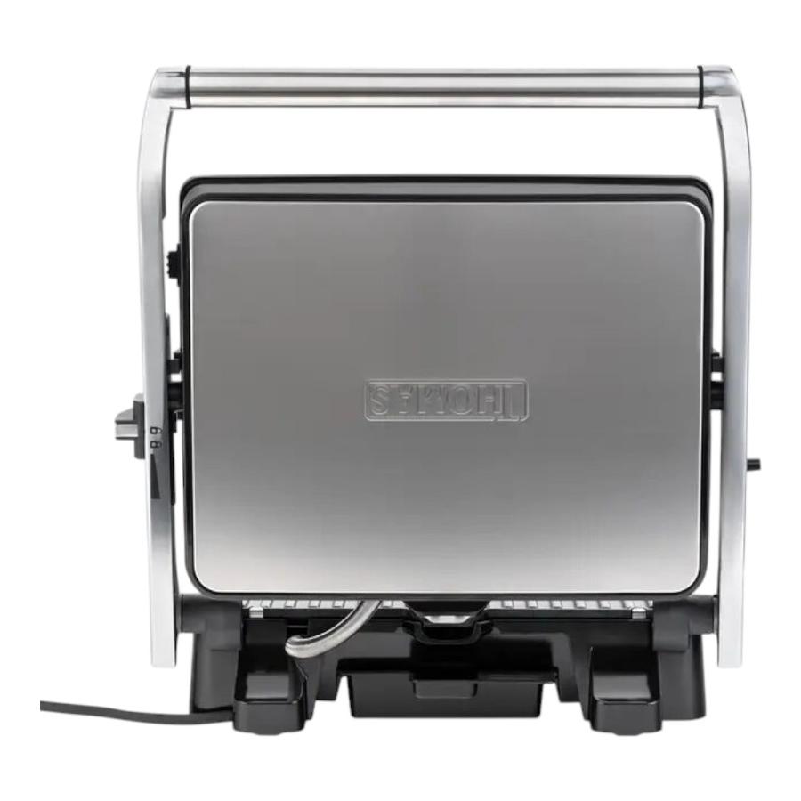 Panini Grill 2 En 1 Thomas TH-980iGris 2000 W