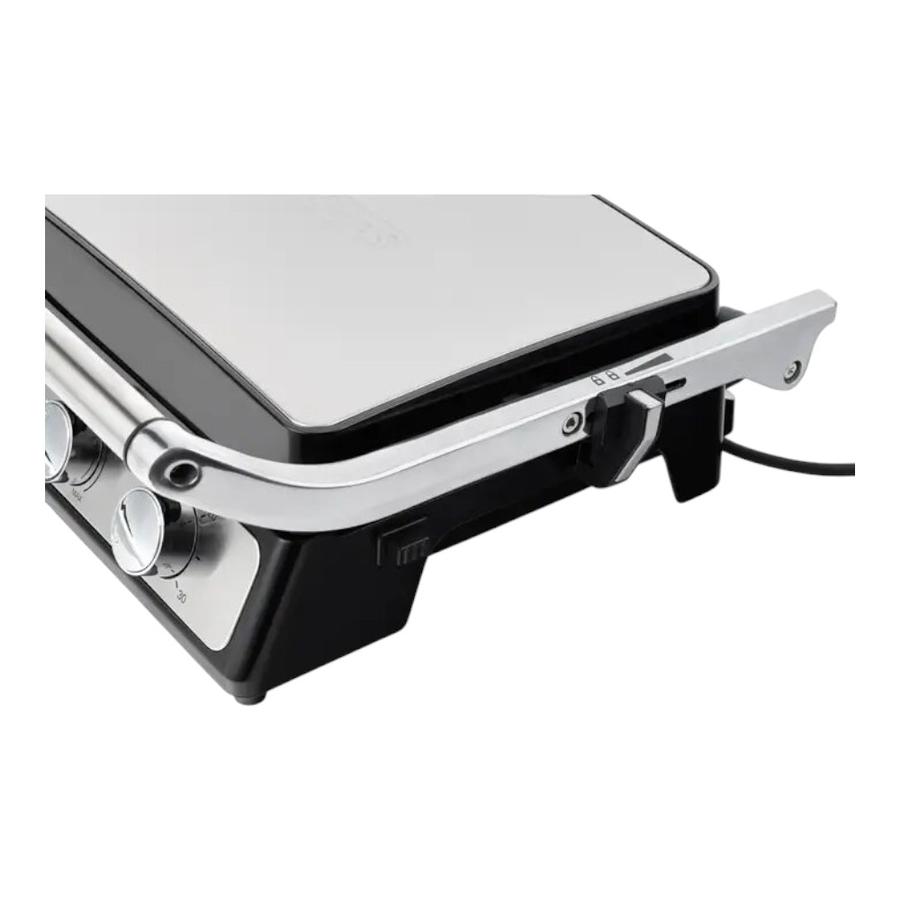 Panini Grill 2 En 1 Thomas TH-980iGris 2000 W