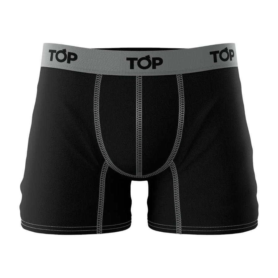 Pack 5 Boxer Medio Algodon Hombre Top 208p5c4 Multicolor