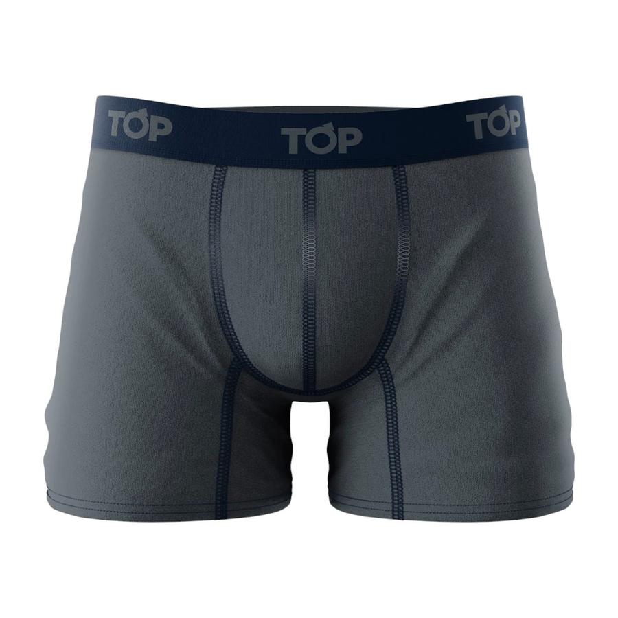 Pack 5 Boxer Medio Algodon Hombre Top 208p5c4 Multicolor