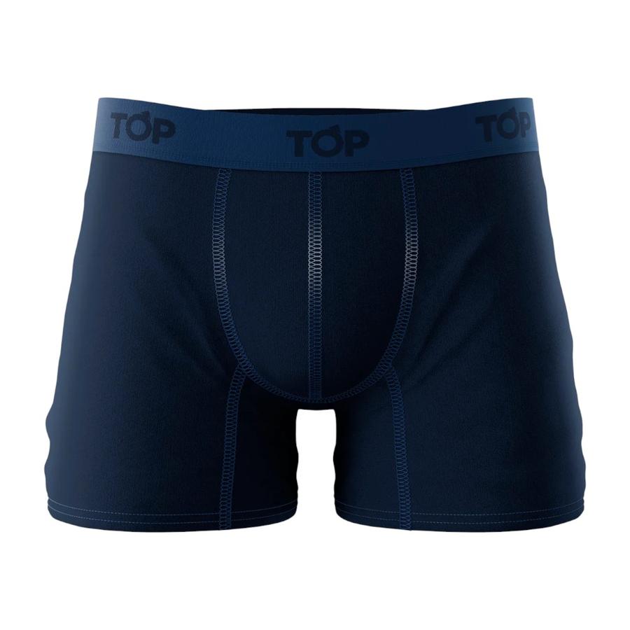 Pack 5 Boxer Medio Algodon Hombre Top 208p5c4 Multicolor