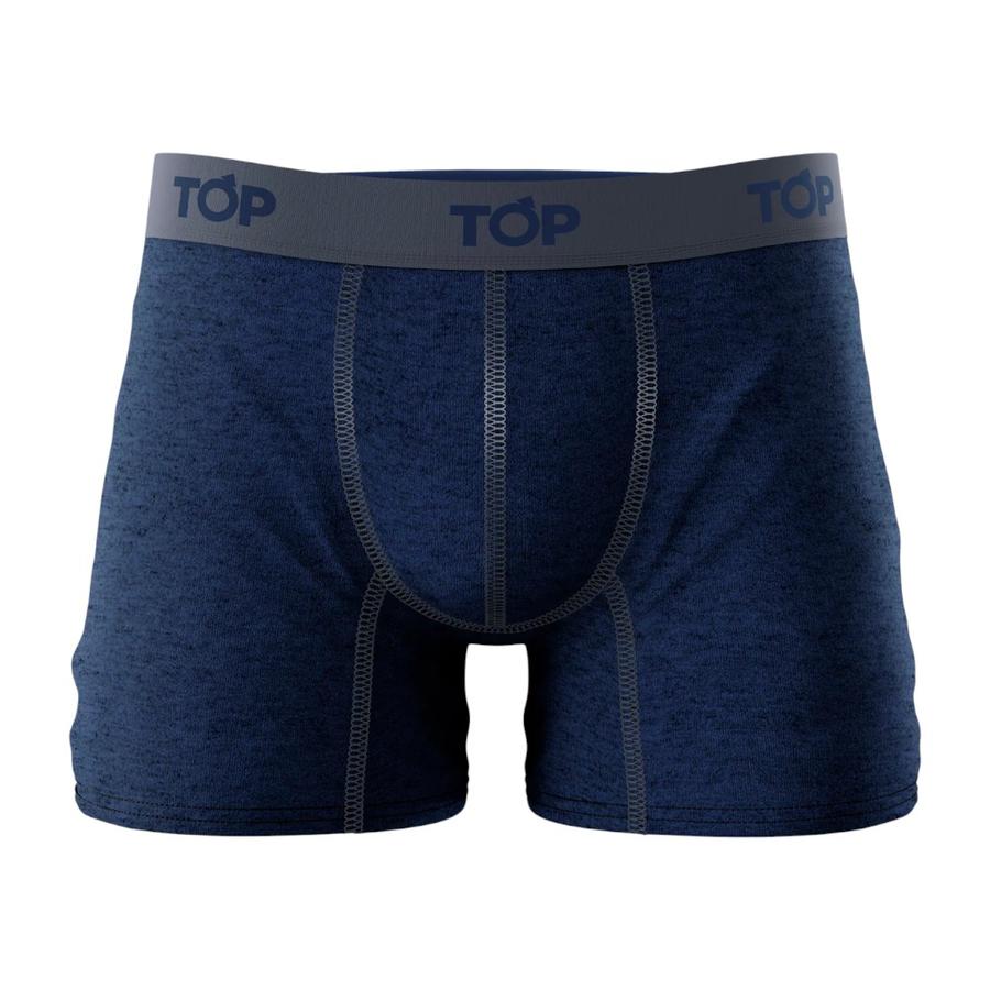 Pack 5 Boxer Medio Algodon Hombre Top 208p5c4 Multicolor
