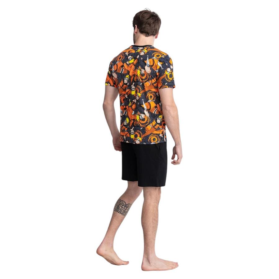 Pijama Algodón Verano Hombre TOP Naruto Shippuden C1