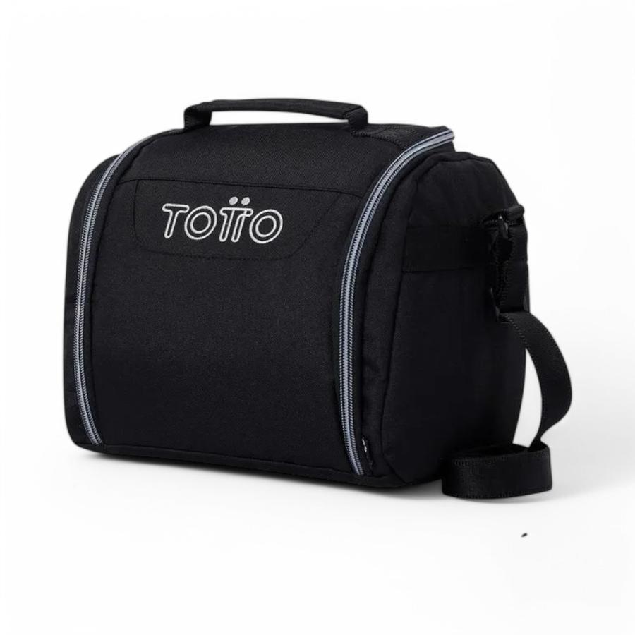 Lonchera Térmica Totto Resaltador 8.5 Litros Negro