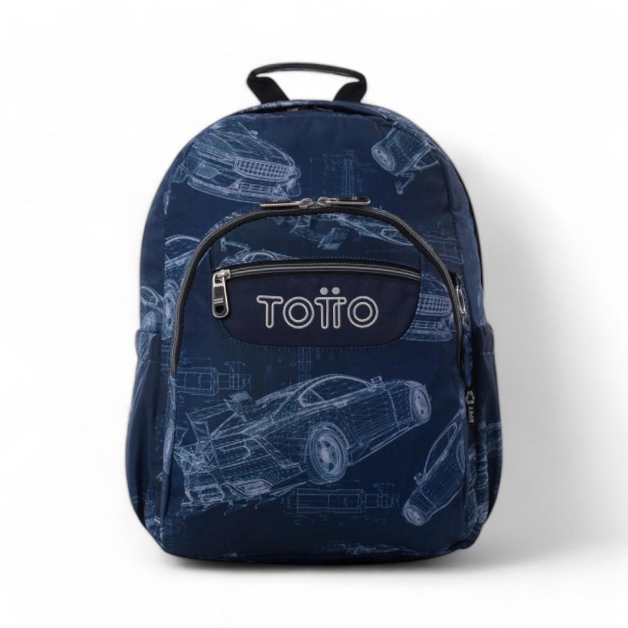 Mochila Totto Acuarela 20 Litros Azul Marino
