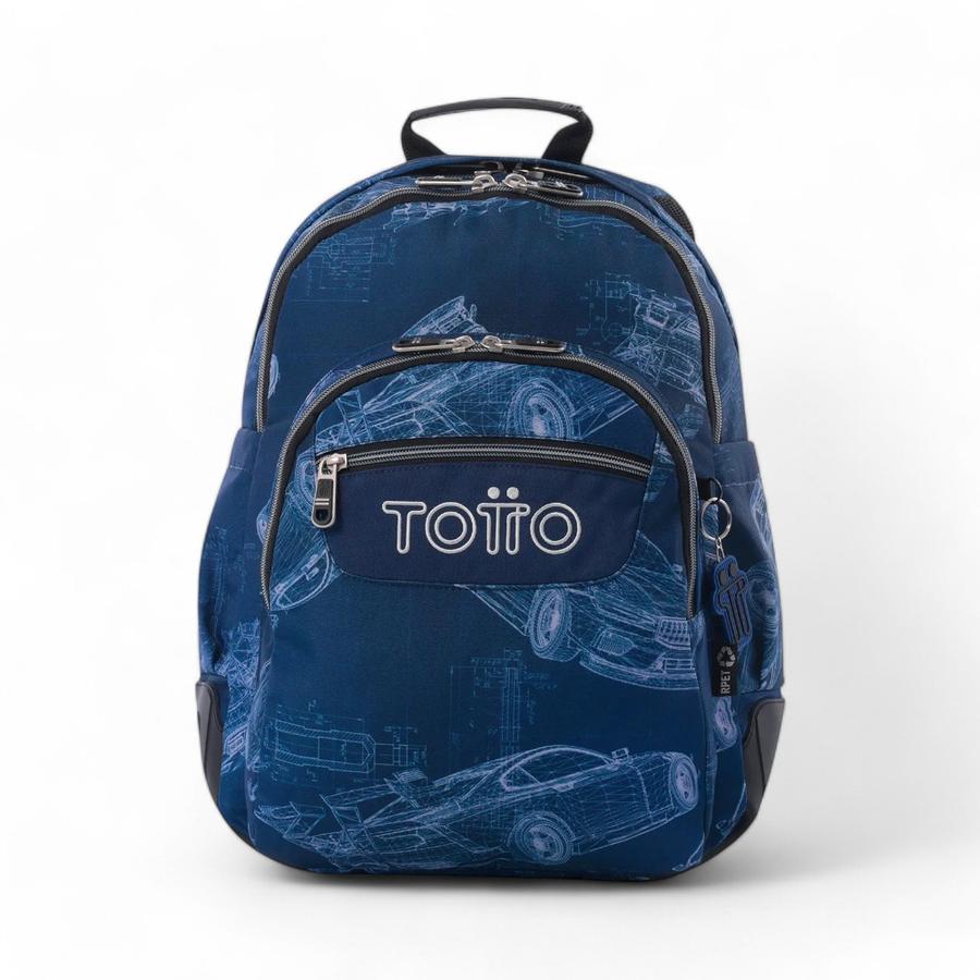Mochila totto azul marino clearance
