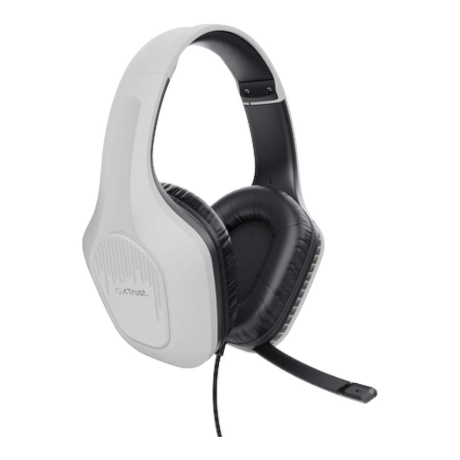 Audifonos Gamer GXT 415PS Zirux PS5 Trust Blanco