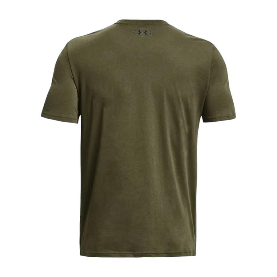 Polera Hombre Under Armour Sportstyle Left Chest Verde