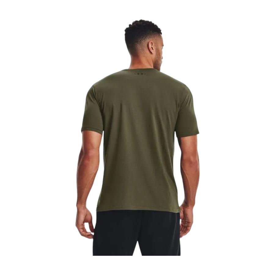 Polera Hombre Under Armour Sportstyle Left Chest Verde