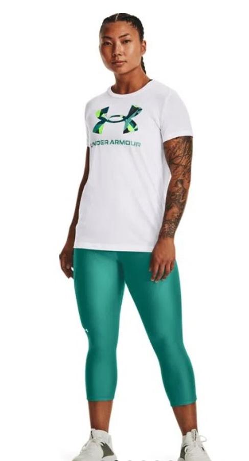 Polera Estampada Under Armour Mujer Blanco