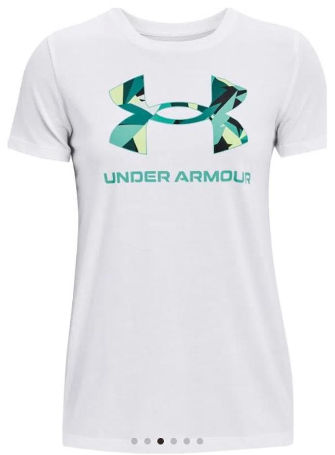 Polera Estampada Under Armour Mujer Blanco