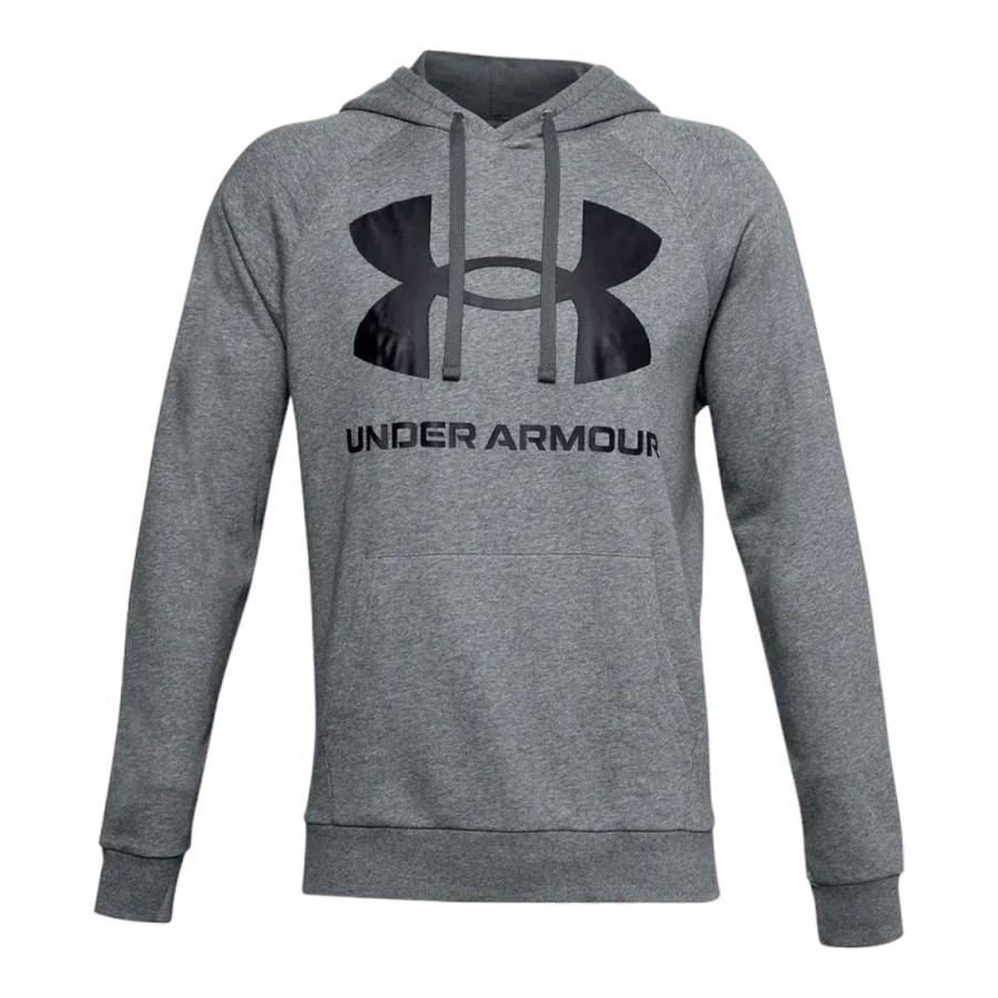 Polerón Deportivo Hombre Under Armour Rival Fleece Gris