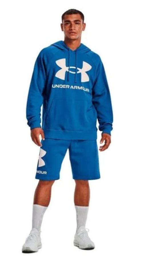 Polerón Under Armour Estampado Hombre Azul