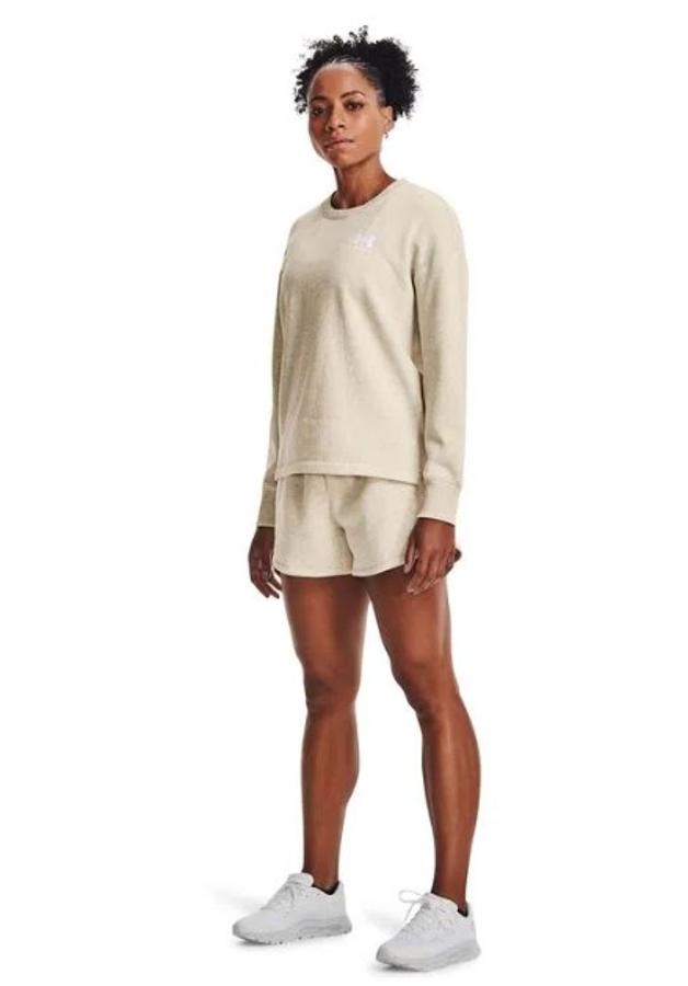 Poleron Under Armour Oversize Mujer Gris