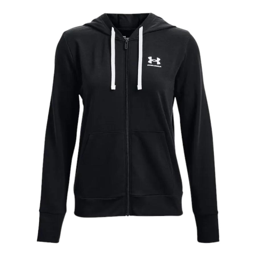 Polerón Mujer Under Armour Rival Terry Full-Zip Negro