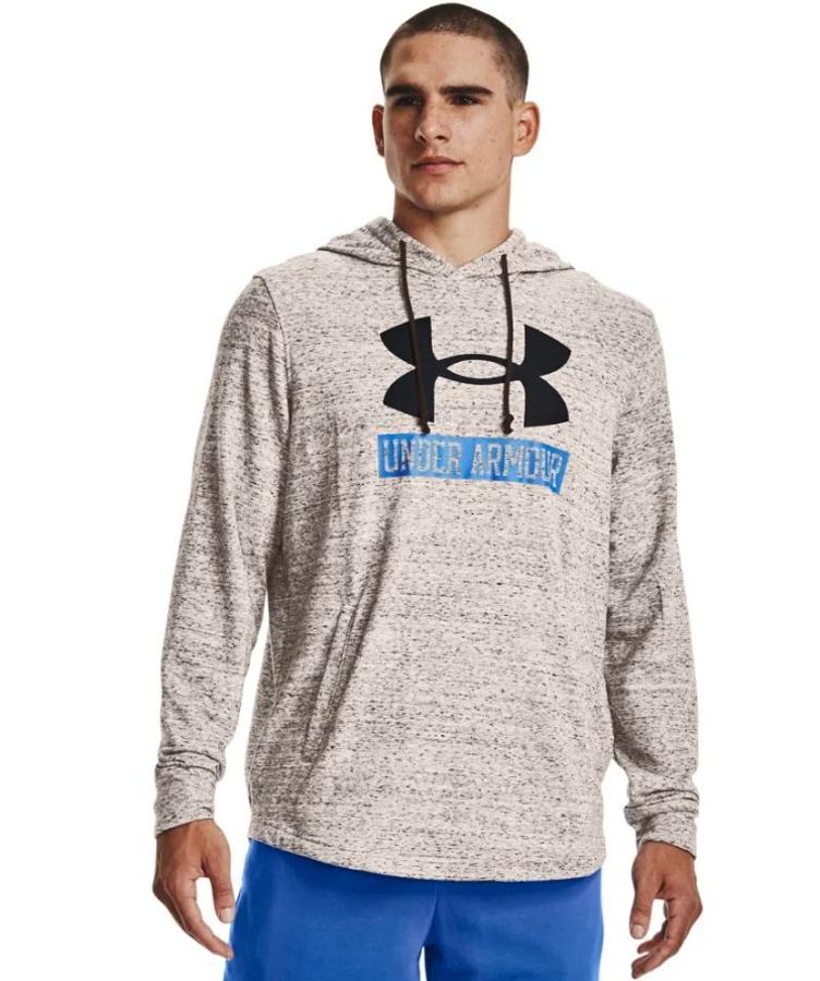 Poleron Under Armour Algodon Hombre Gris