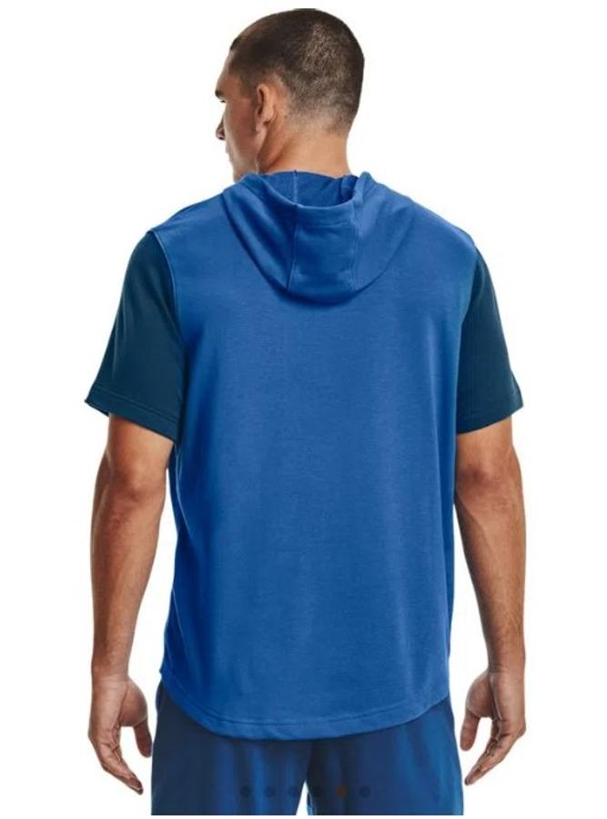 Polera Deportiva Under Armour Algodon Hombre Azul