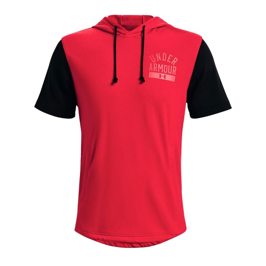 Polera Deportiva Under Armour Algodon Hombre Rojo