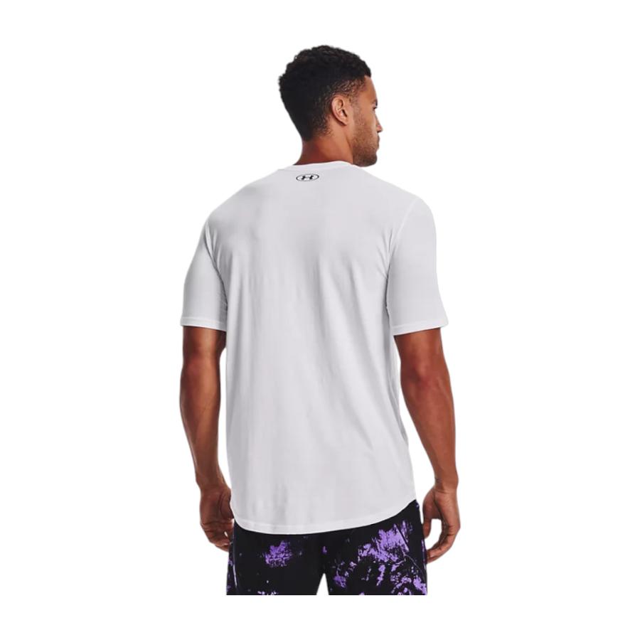 Polera Hombre Under Armour Project Rock Hungry Blanco