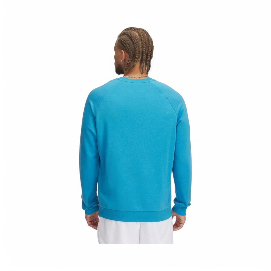 Polerón Hombre Under Armour Rival Azul Claro