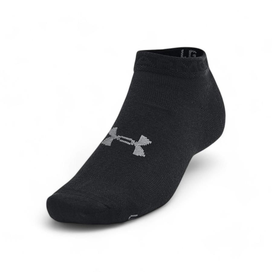 Pack 3 Calcetines Under Armour Essentials Cortos Negro