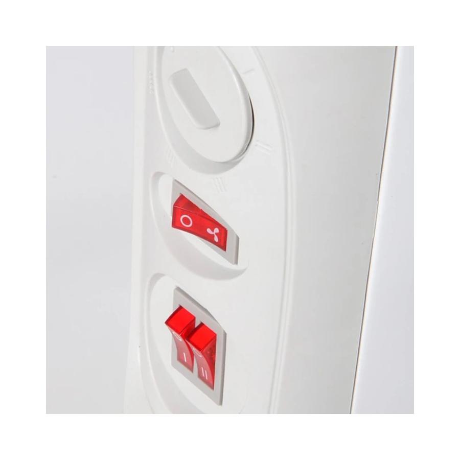 Convector Eléctrico Ursus Trotter N10FT 2.0 kW Blanco