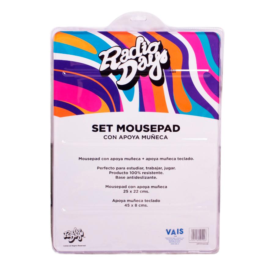 Mousepad  The Beatles Vaisman Con Apoya Muñecas Blanco