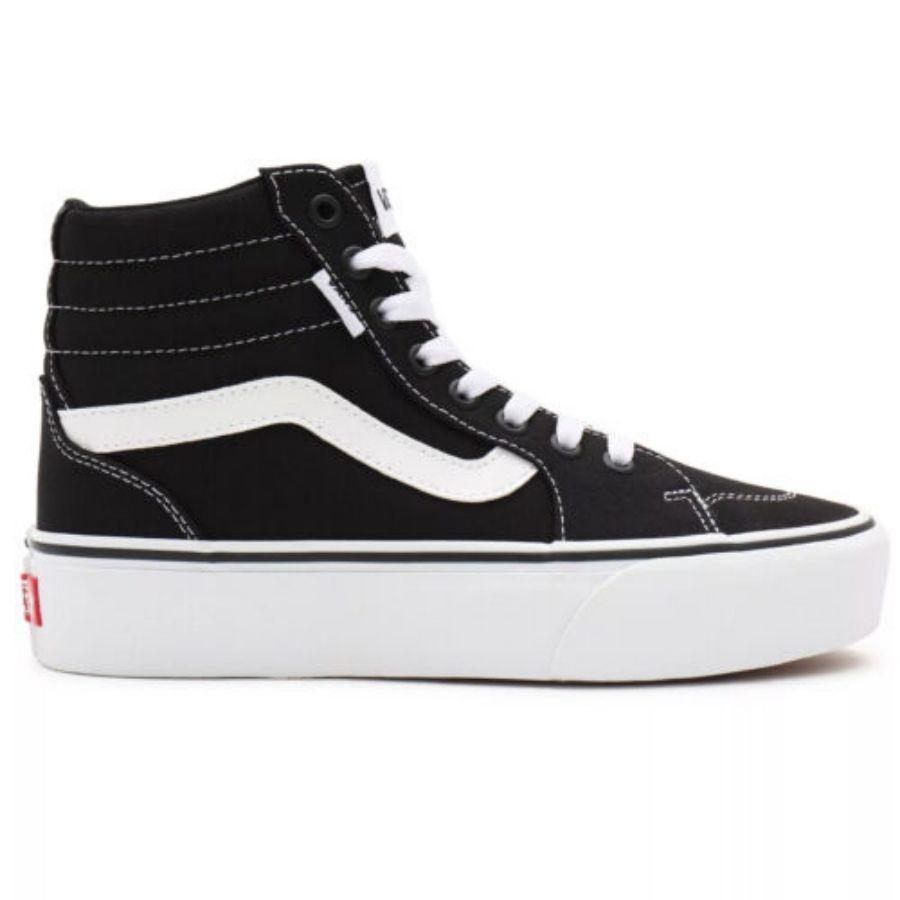 Zapatilla Mujer Vans Filmore Hi Plat Negro