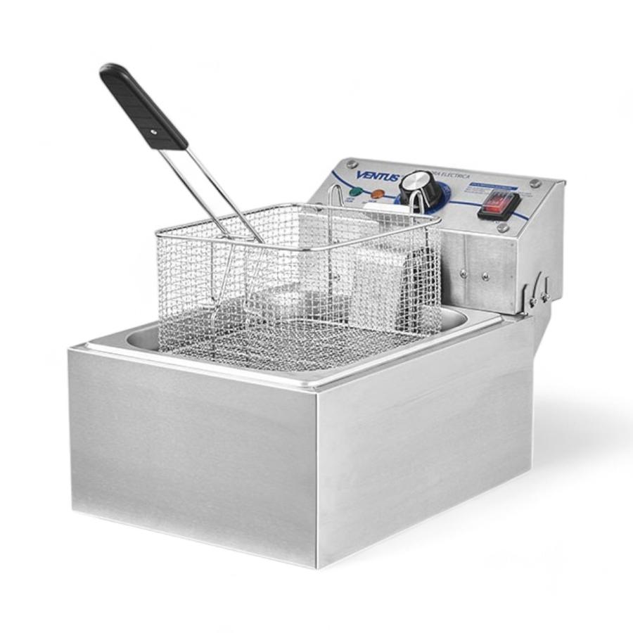 Freidora Eléctrica Ventus VFS-061 6 Litros 1 Deposito Inox