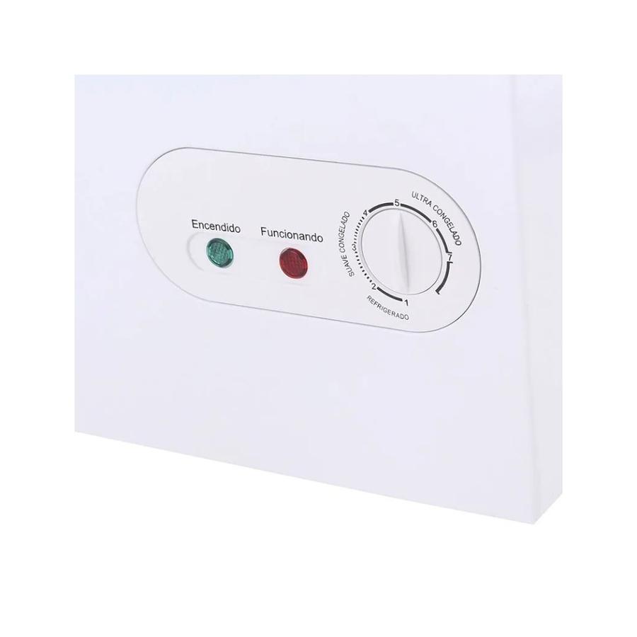 Congelador Ventus CTVD-330 Tapa Dura 304 Litros Blanco